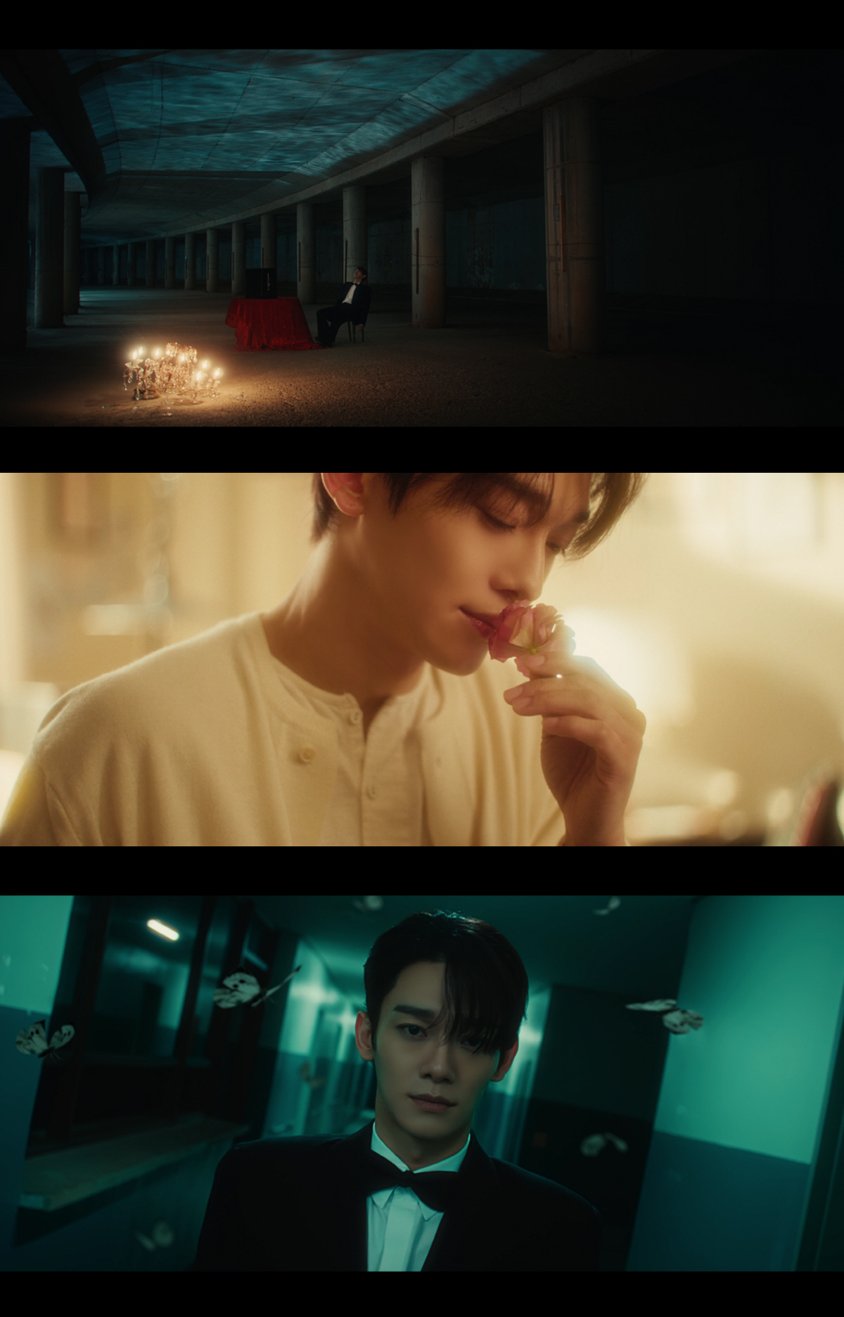 엑소 첸, '브로큰 파티' 뮤비 공개 '강렬한 이미지'