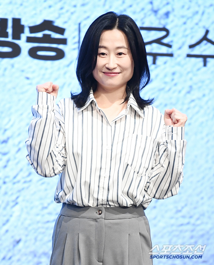 '24시 헬스클럽' 이지혜, 첫 제작발표회에 눈물 "감격스러워"