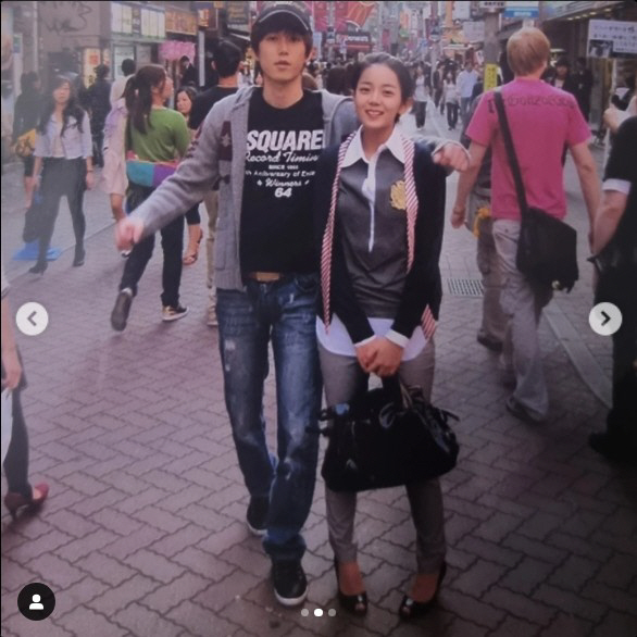 강은비♥변준필, 17년 ♥ 진짜였네...15년 전 '풋풋'한 日여행