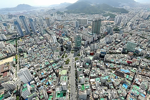 부산 땅값 1위 ㎡당 최고 4천503만원…최저는 1천10원