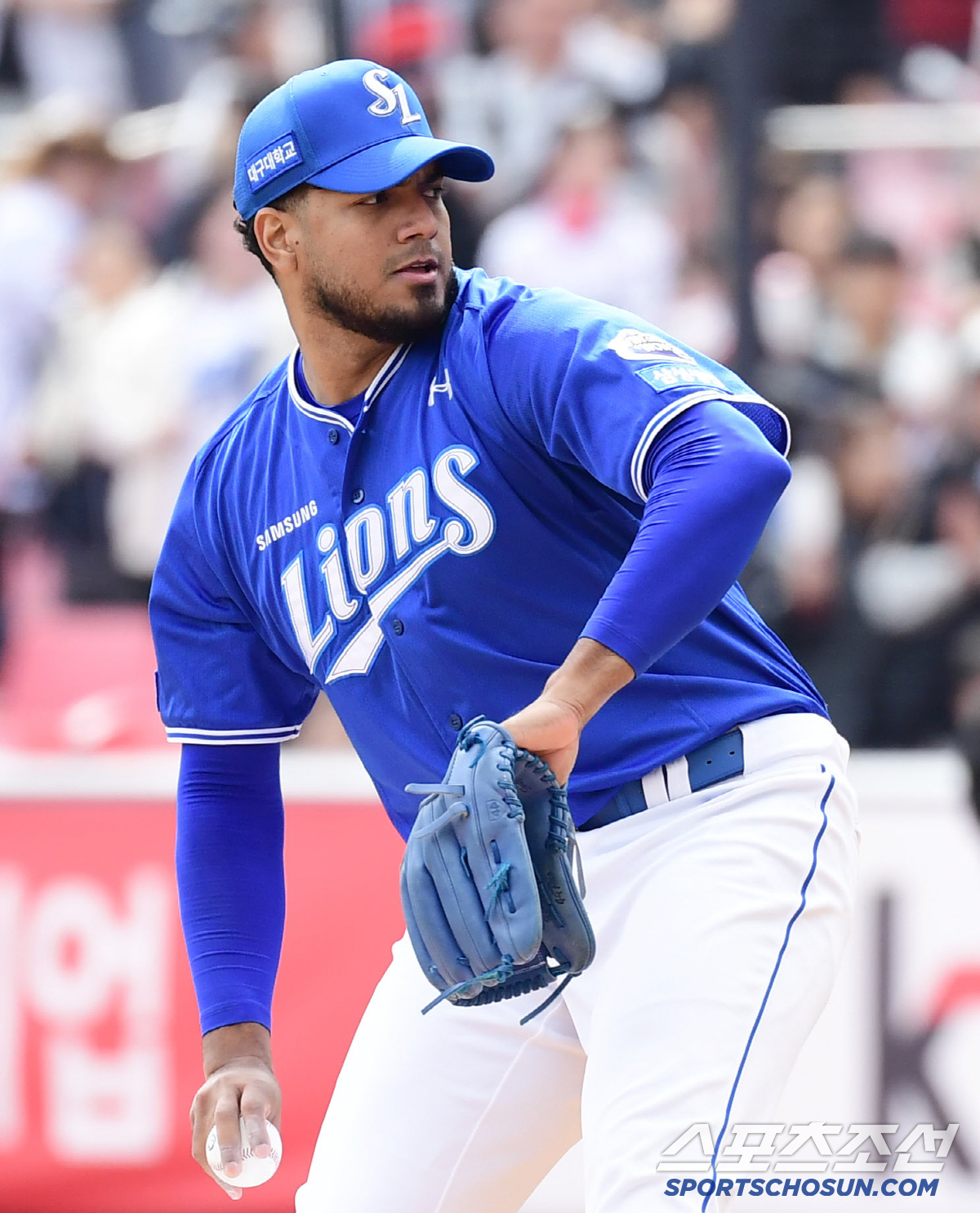 "문제없다" 레예스 돌아왔고, '좌'승현도 온다…삼성, 완전체 선발 임박…