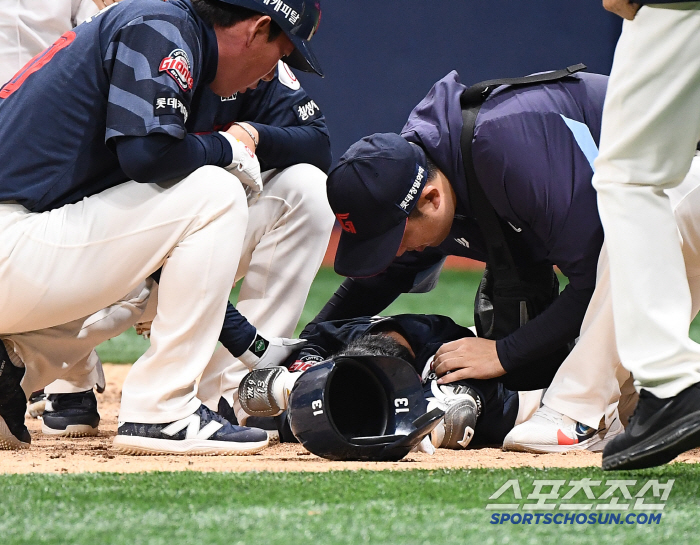 "무섭다. 전민재 빨리 보고싶다" 7이닝 1실점 반전 쾌투 펼쳤는데…에이…
