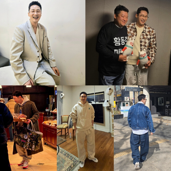 황동주, 7세 연상 ♥이영자 만나더니..'연하 남친룩' 그 자체