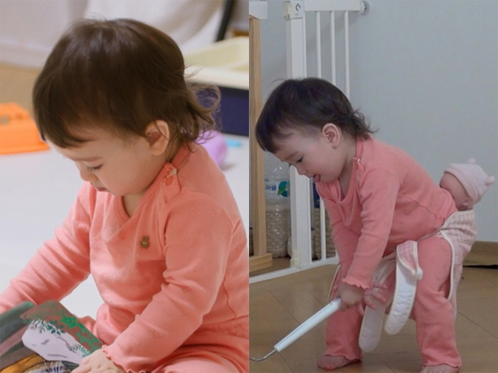 임현주♥다니엘 딸, 15개월인데 새벽 독서+청소라니..'충격' ('내생활…