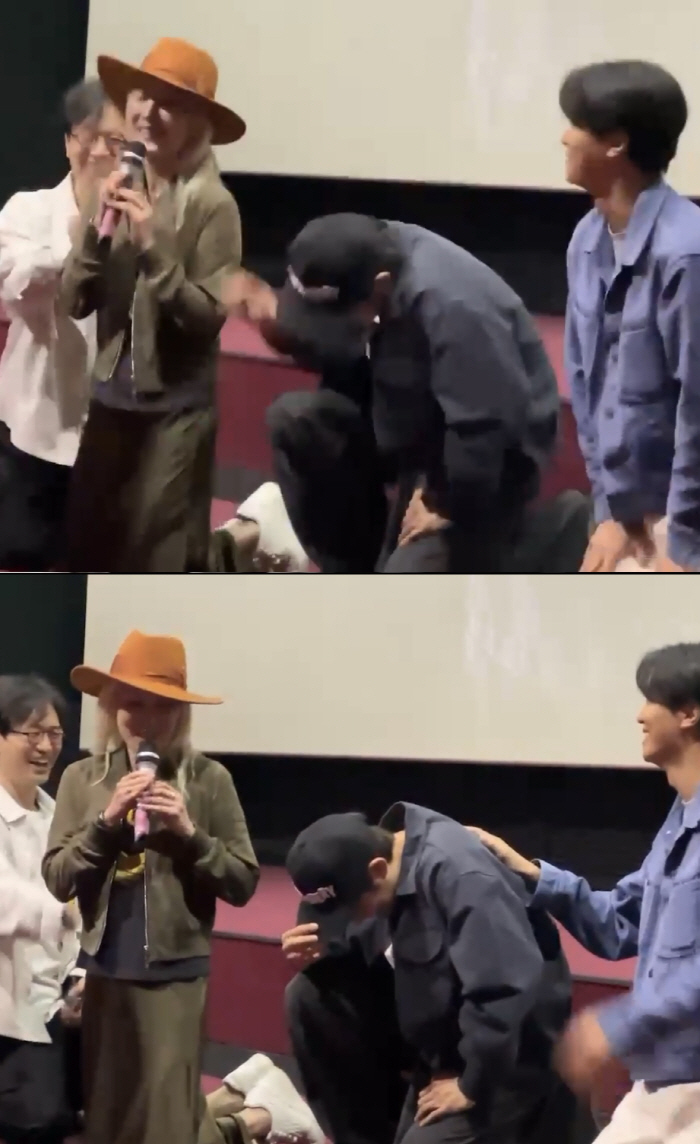 "관객 앞 무릎 꿇었다"…'63세' 이혜영의 진심, '파과' 향한 간절함…