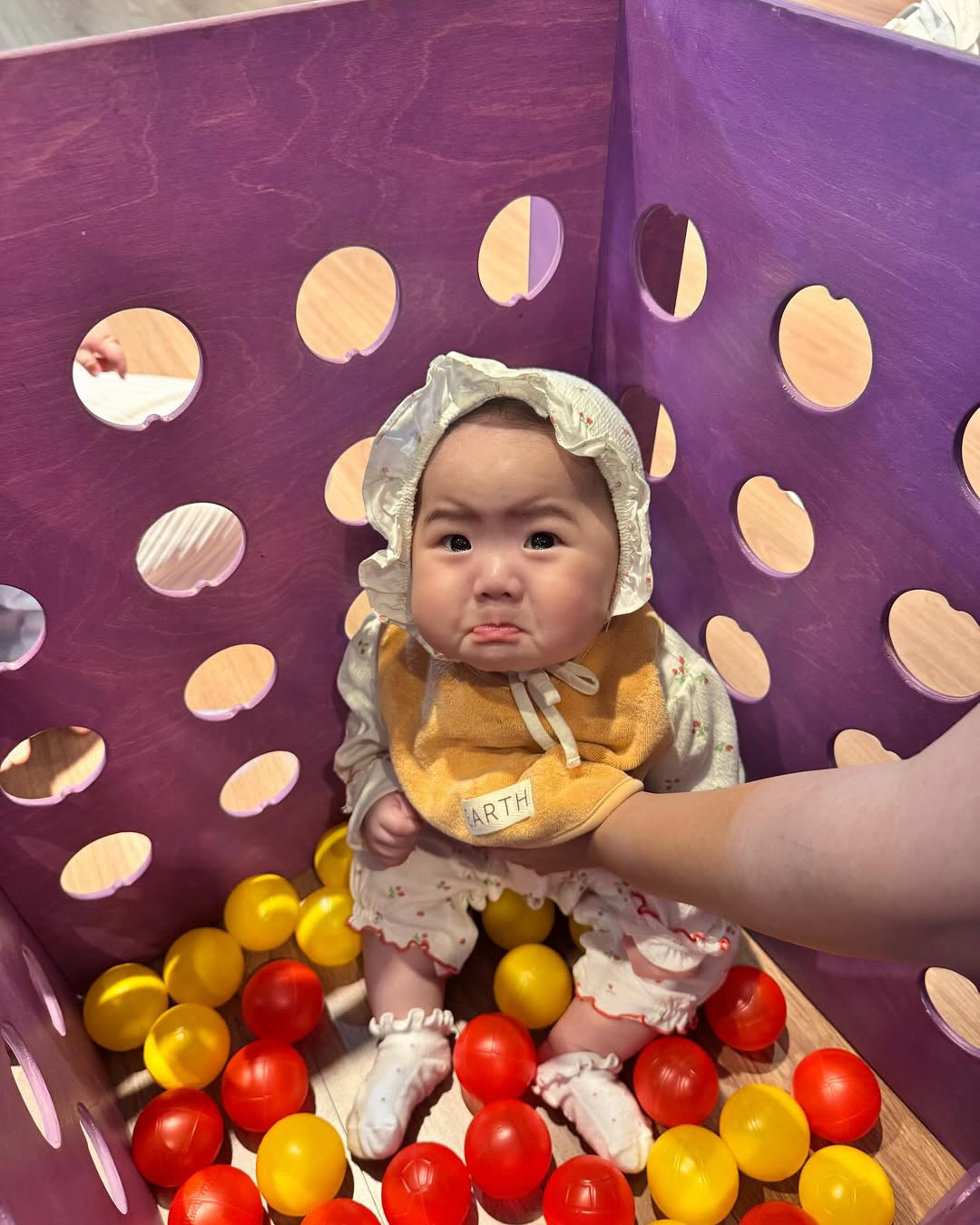 홍진호 6개월 딸, 똘망똘망 눈망울 母 붕어빵 맞네..."우는 게 왜 이…