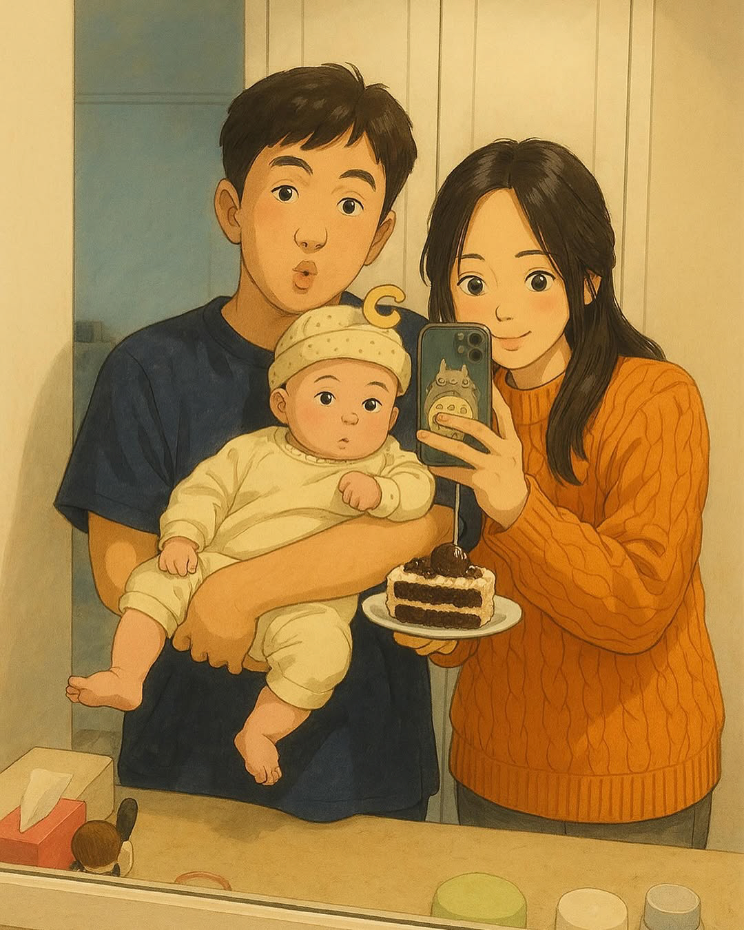 홍진호 6개월 딸, 똘망똘망 눈망울 母 붕어빵 맞네..."우는 게 왜 이…
