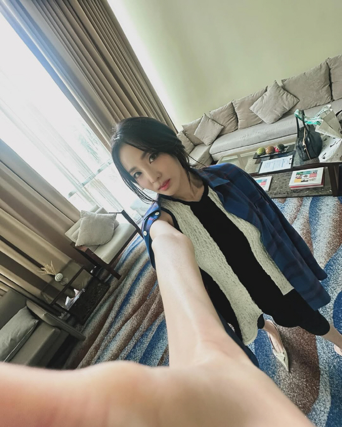 산다라박, 42kg 맞나?...반전의 '글래머 몸매+섹시미' 자랑