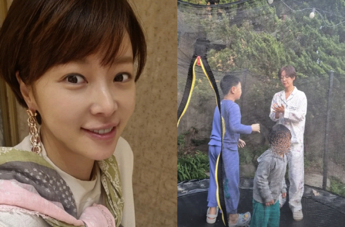 황정음, 두 아들 위해 46억 단독주택 '놀이기구 설치'...어린이날 가장 행복한 미소