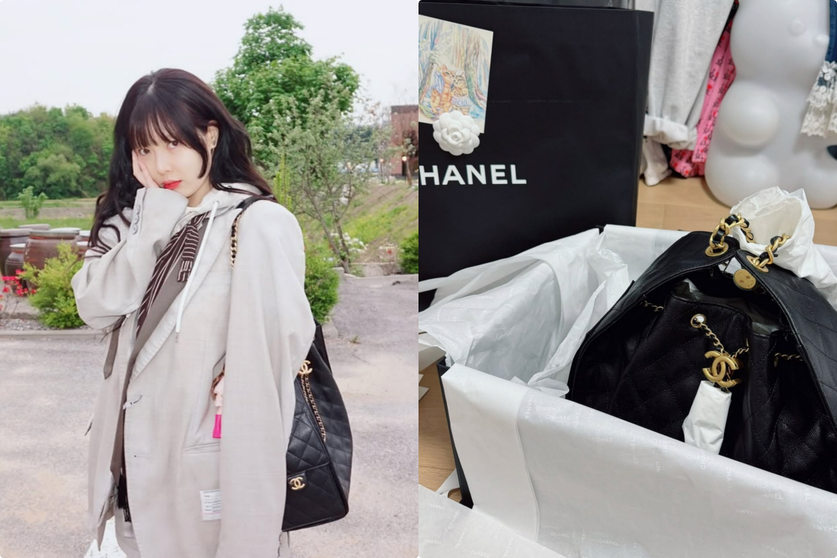현아, ♥용준형이 선물한 '1천만원 명품백' 자랑 "고마워"