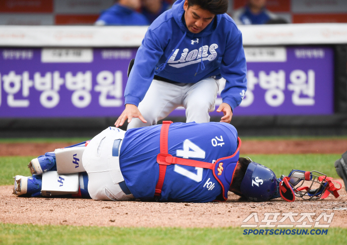 4연패 속 위기감 현실화 삼성, 구자욱 강민호 마저 땅에 쓰러졌다...게…