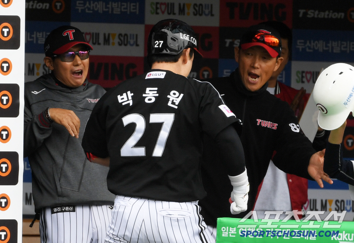 독수리 폭주에 LG 떨고 있다.. 박동원 증언 "한화 너무 무섭다, 오늘…