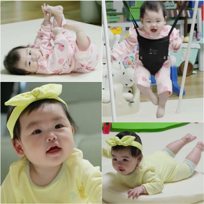 뒤집기 신동→점프 요정…박수홍, 딸 재이 폭풍 성장에 "곧 뛰겠다"(슈돌…