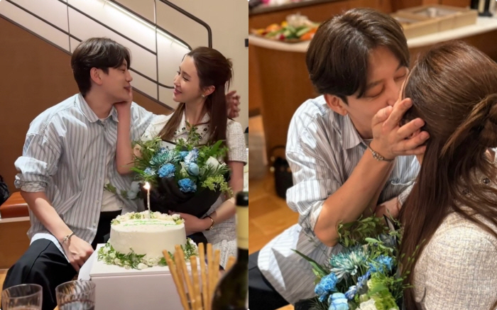 이다해♥세븐, 결혼 2주년 파티도 성대하게..지인 20명 초대→ 뽀뽀로 …