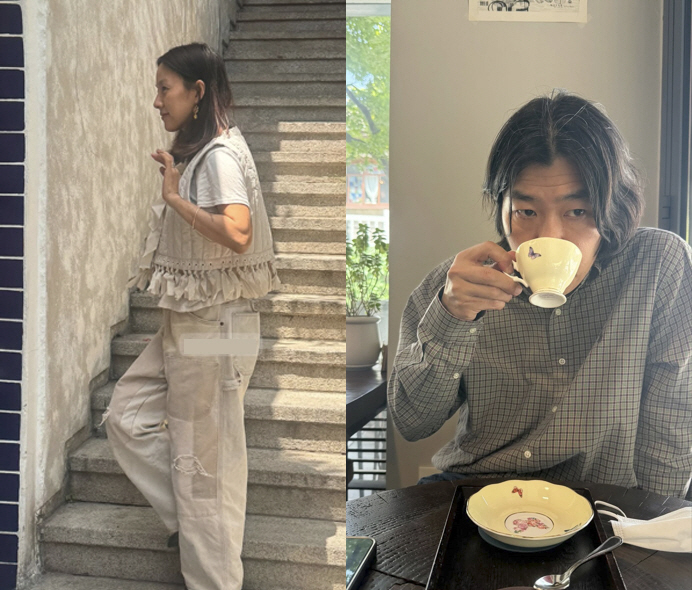 이효리♥이상순, 마스크 없이 카페 데이트...결혼 13년차에도 '달달'