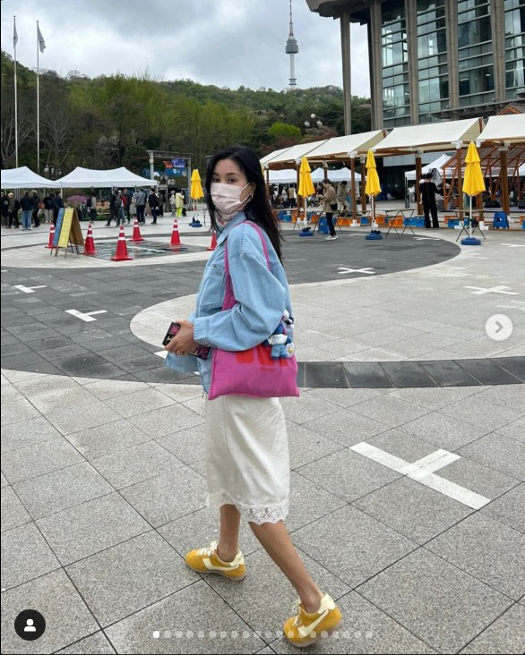 고소영, '마스크로도 못 가린 미모'…"감탄 나오는 비주얼"