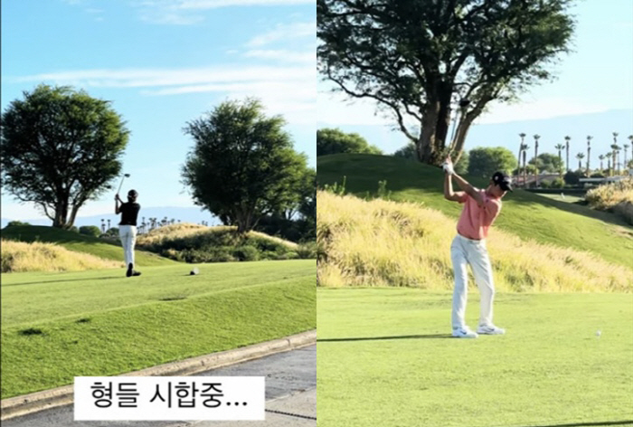 서하얀, '캐나다 골프 유학' 아들 위해 동분서주..시합 현장도 공개