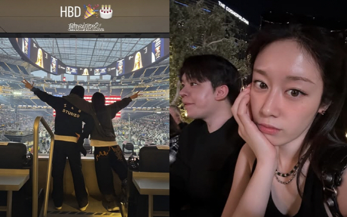 티아라 지연, '황재균과 이혼' 후 친오빠와 韓 떠났다...美서 맞이한 뜻깊은 생일