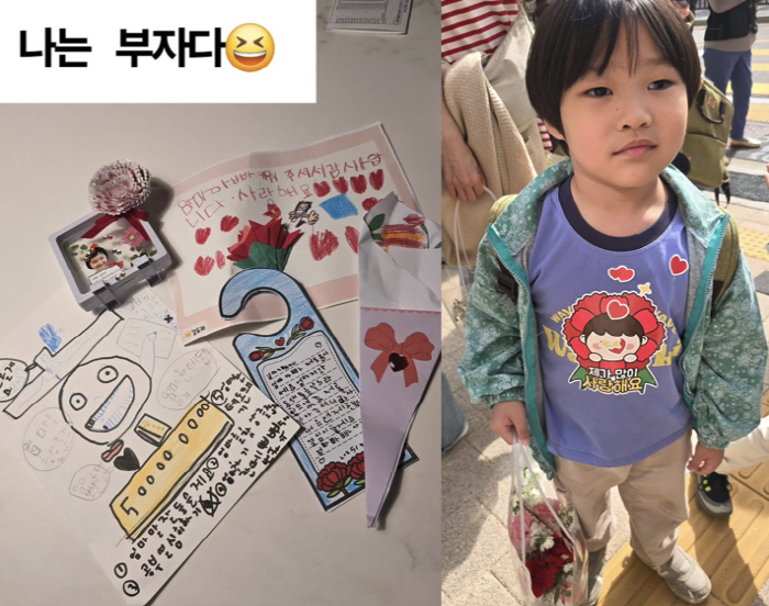 정주리, '수입 0원' 생활고 고백 후..."나는 부자" 오형제 효도에 …