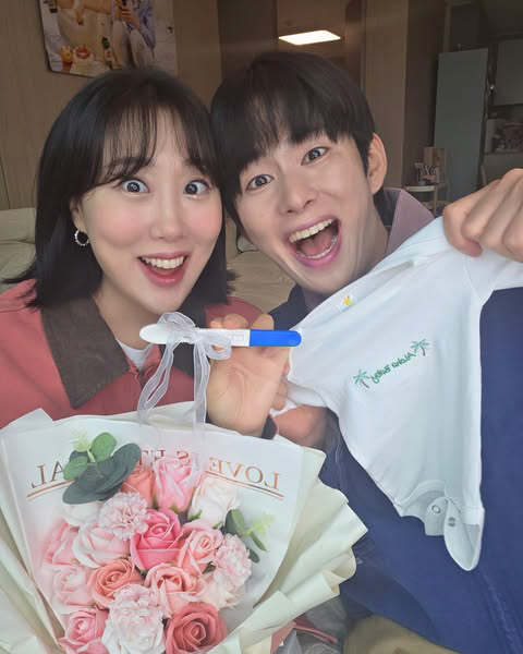 ‘엔조이커플’ 손민수♥임라라, 2년 난임 끝 임신 성공…“기적이 찾아왔어…