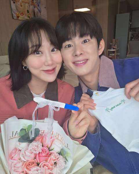 ‘엔조이커플’ 손민수♥임라라, 2년 난임 끝 임신 성공…“기적이 찾아왔어…