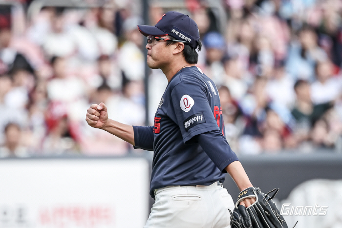 80억 시그널 → 다승 1위 폭풍질주! '8연승' 박세웅 "강남이형 덕분…