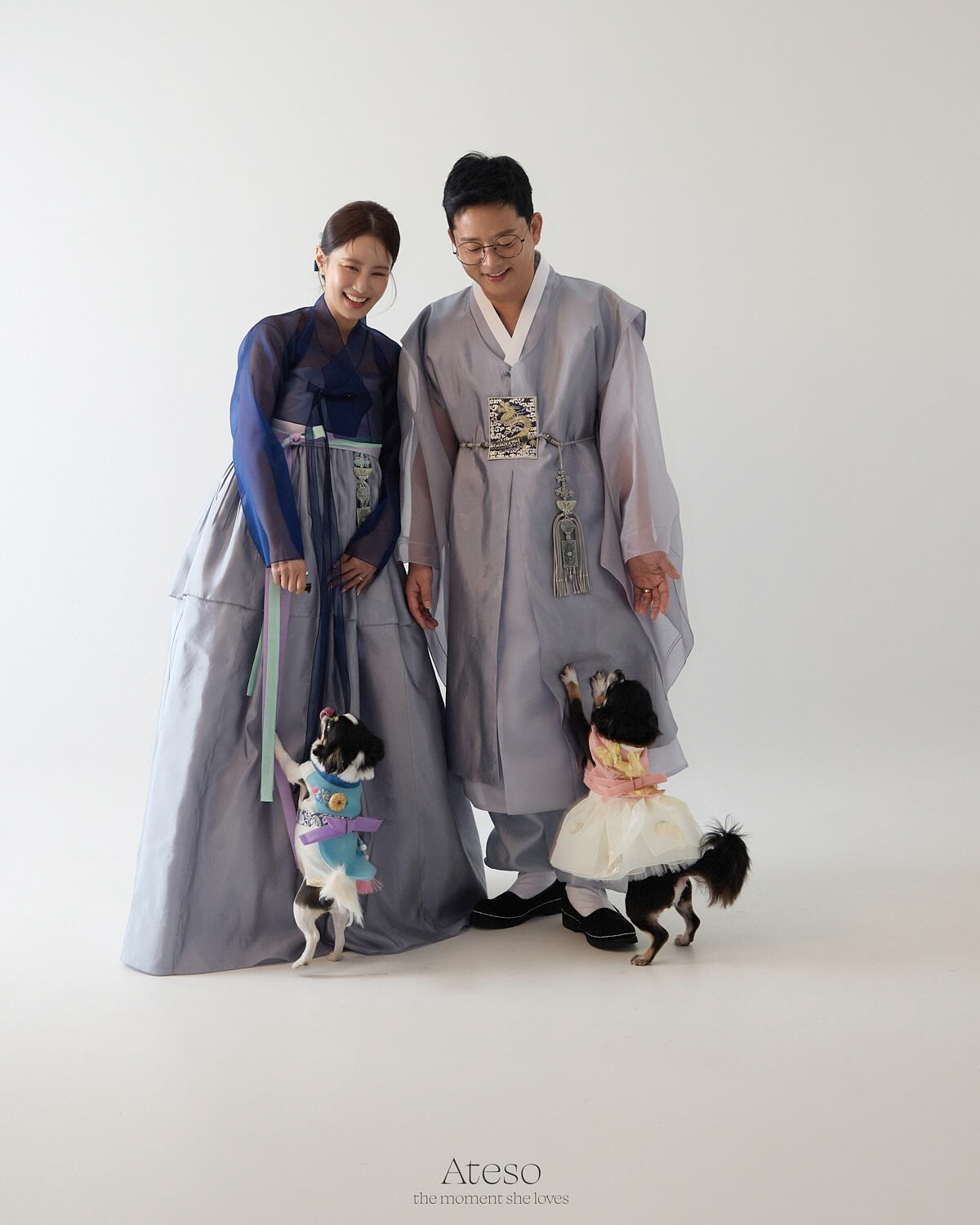 애기들도 총출동…김준호, ♥김지민과 '재혼 웨딩화보'서 위고비로 리즈 갱…