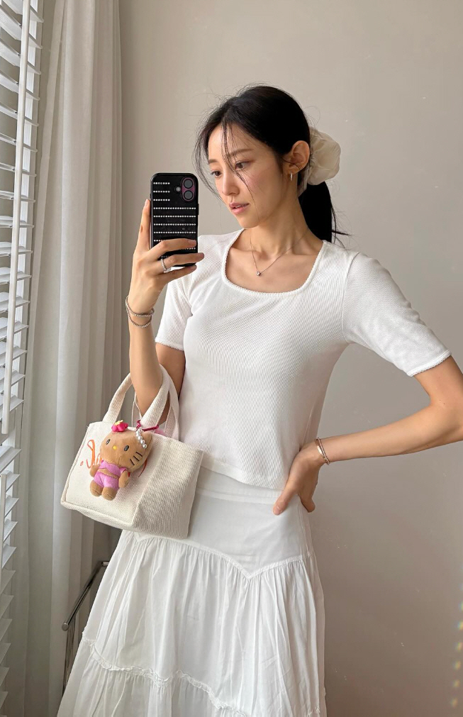 서하얀, ♥임창정 똑닮은 막내子와 주말 데이트 "오늘만 같아라"