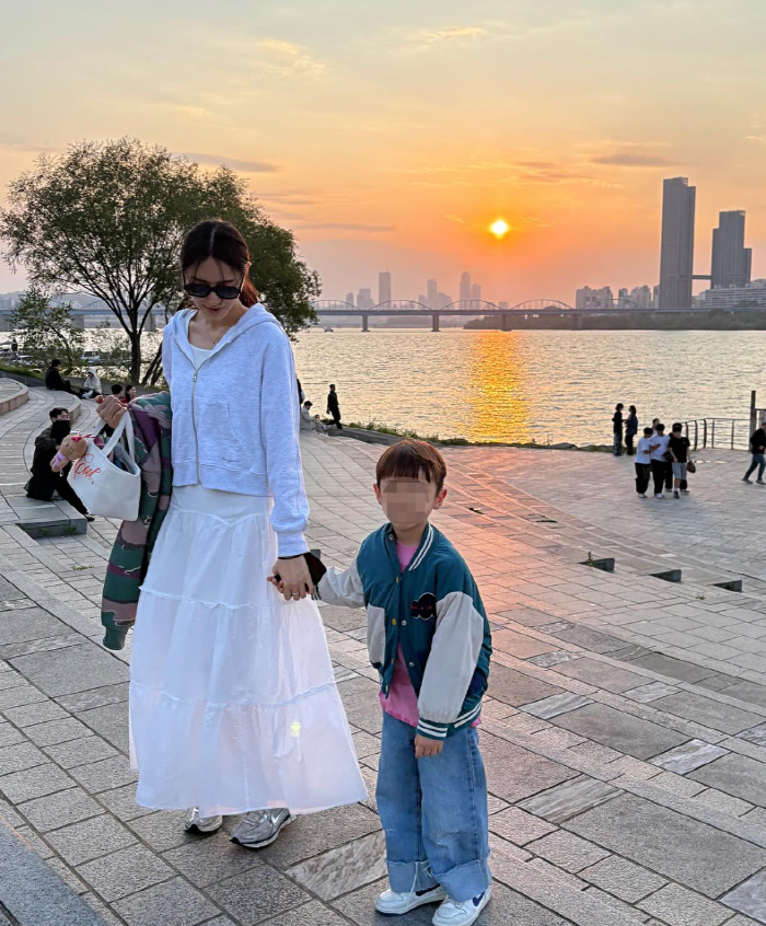서하얀, ♥임창정 똑닮은 막내子와 주말 데이트 