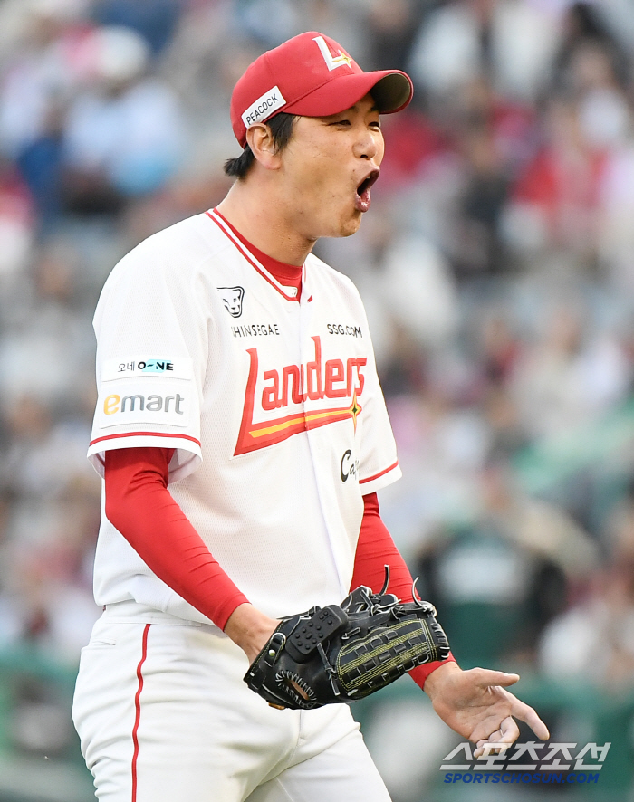 '500홈런은 다음 기회' 그래도 웃었다! 김광현, 양현종 명품 좌완 대결 완승…SSG, KIA와 DH 싹쓸이 