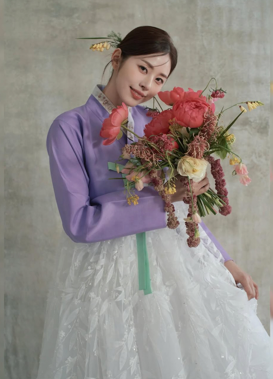 '4살 연하♥' 서동주, 재혼 한달 앞두고 한복 화보 "아름다워"