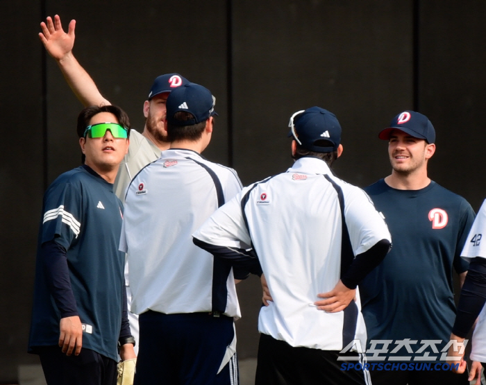 '어깨빵' 사과한 콜어빈, 다시 웃으며 회복 훈련 소화 [대전 현장]
