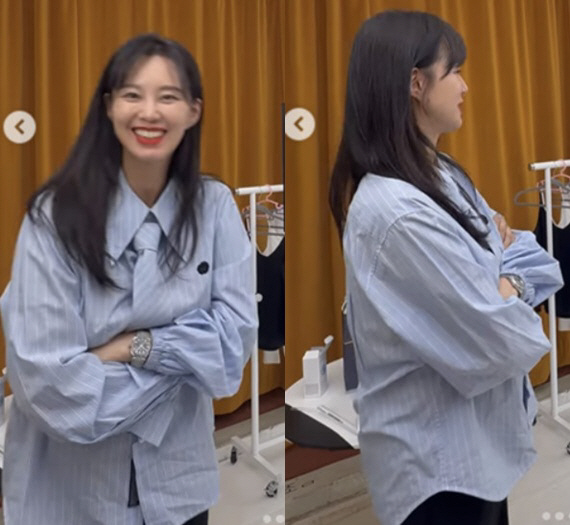 '쌍둥이 임신' 지소연, 16주차에도 무리한 일정 "이러다 곧 출산하겠네…