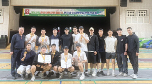 대전대 펜싱팀, '제43회 한국대학연맹회장기' 금·동메달