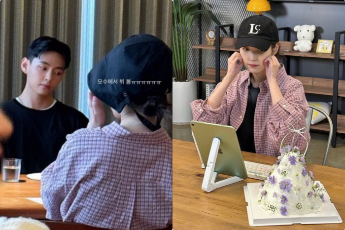 뷔·아이유, 생일 맞아 42만원 식사?…목격담 확산에 인연 재조명[SC이…