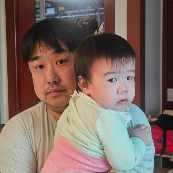 강재준 붕어빵 아들, 父 핸드폰 얼굴인식 뚫을만하네…