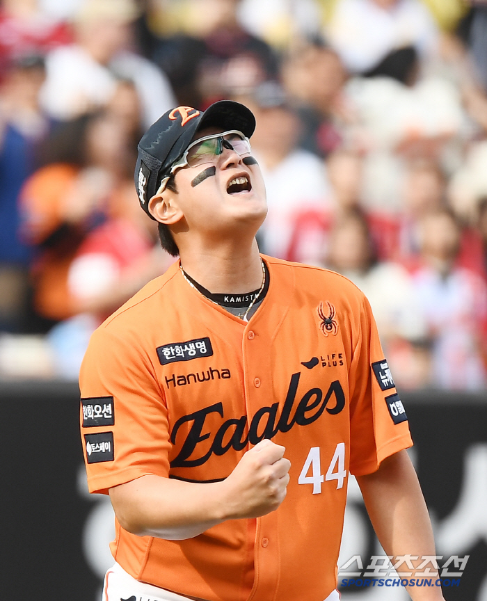 [포토] 포효하는 김서현