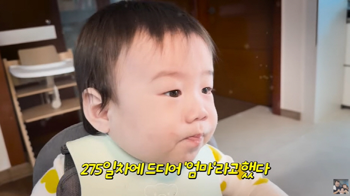 이은형, 275일된 子에 '엄마' 소리 듣고 오열...♥강재준은 서운 "…