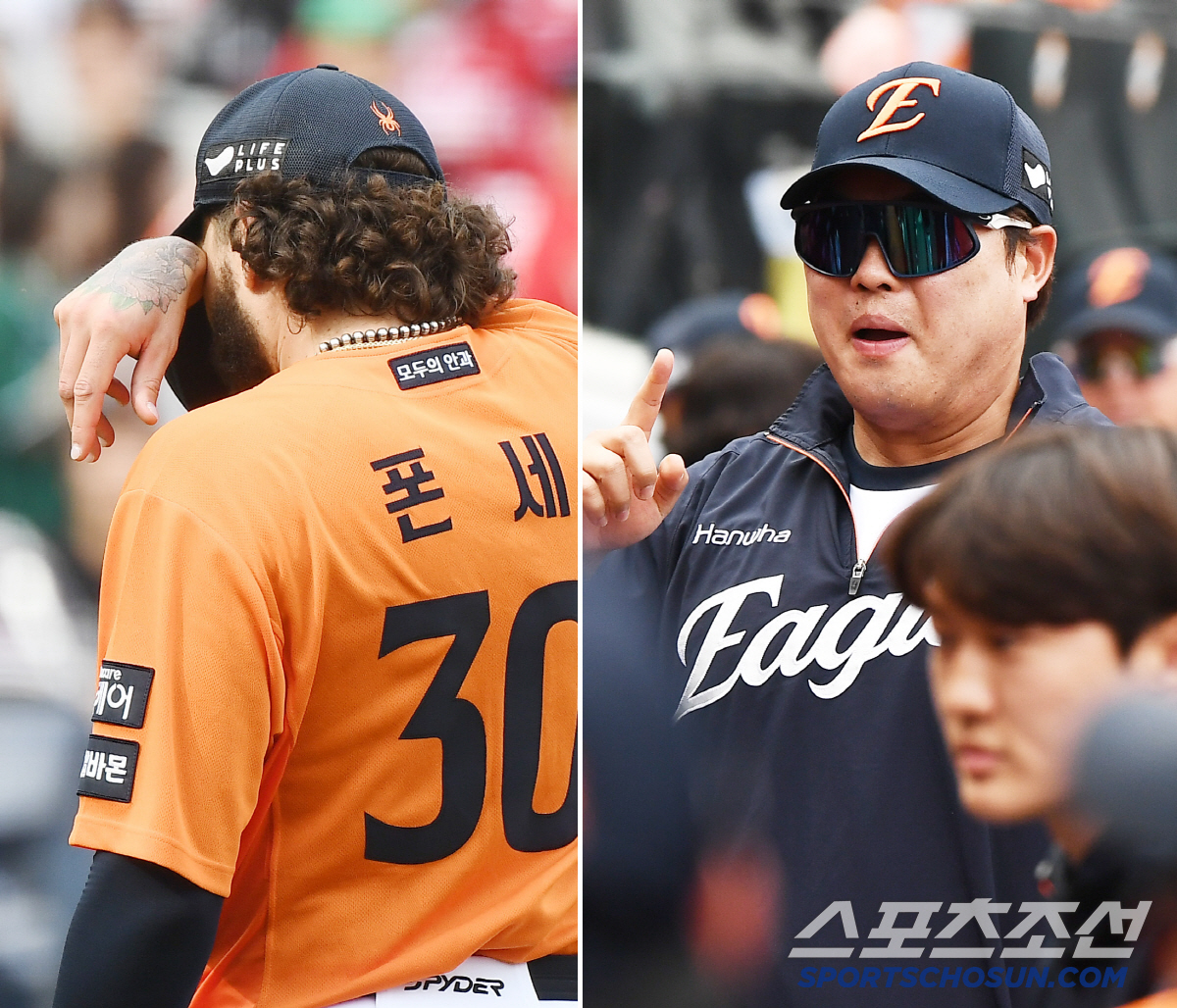 '눈물의 18K' 폰세에게 '1이닝 더' 요구한 류현진, 15년 묵은 기…