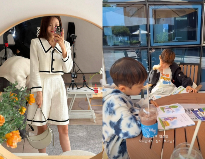 서하얀, 다둥이 워킹맘의 주말 루틴..♥임창정 미니미들과 