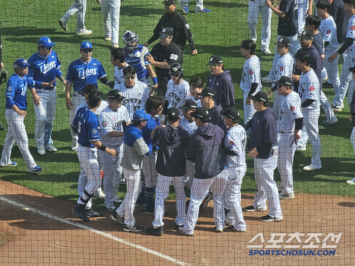 한화 나와! '헤드샷' 벤클도 롯데를 막을 수 없다…전민재 3점포 → 김…