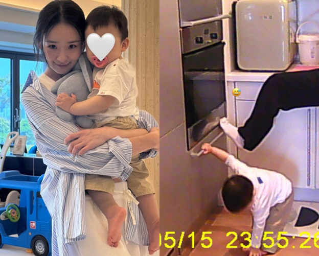 손연재, 아들 위기 순간 온몸으로 막았다..'순발력 폭발' 국대 엄마