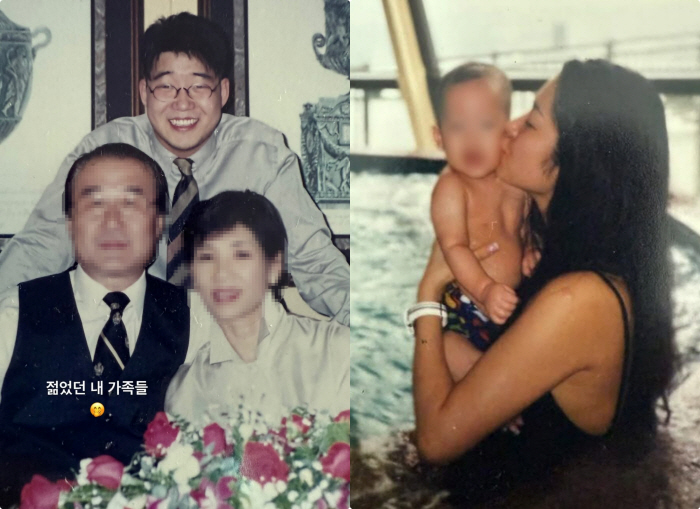 고현정, 우월한 가족사진 공개..