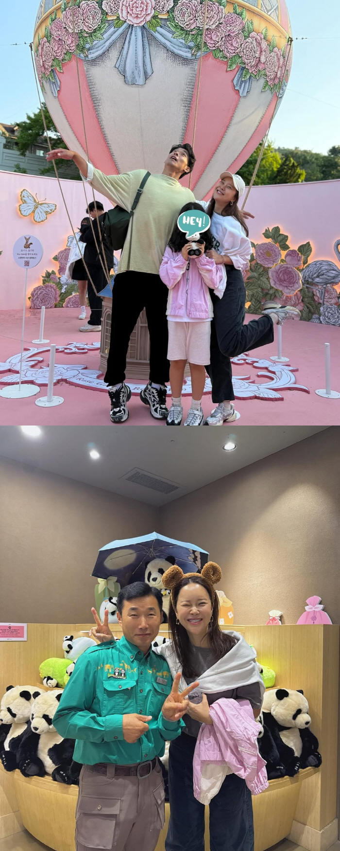 백지영♥정석원, 신혼부부 같은 애정행각..."사진 찍다가 배터리 나가"