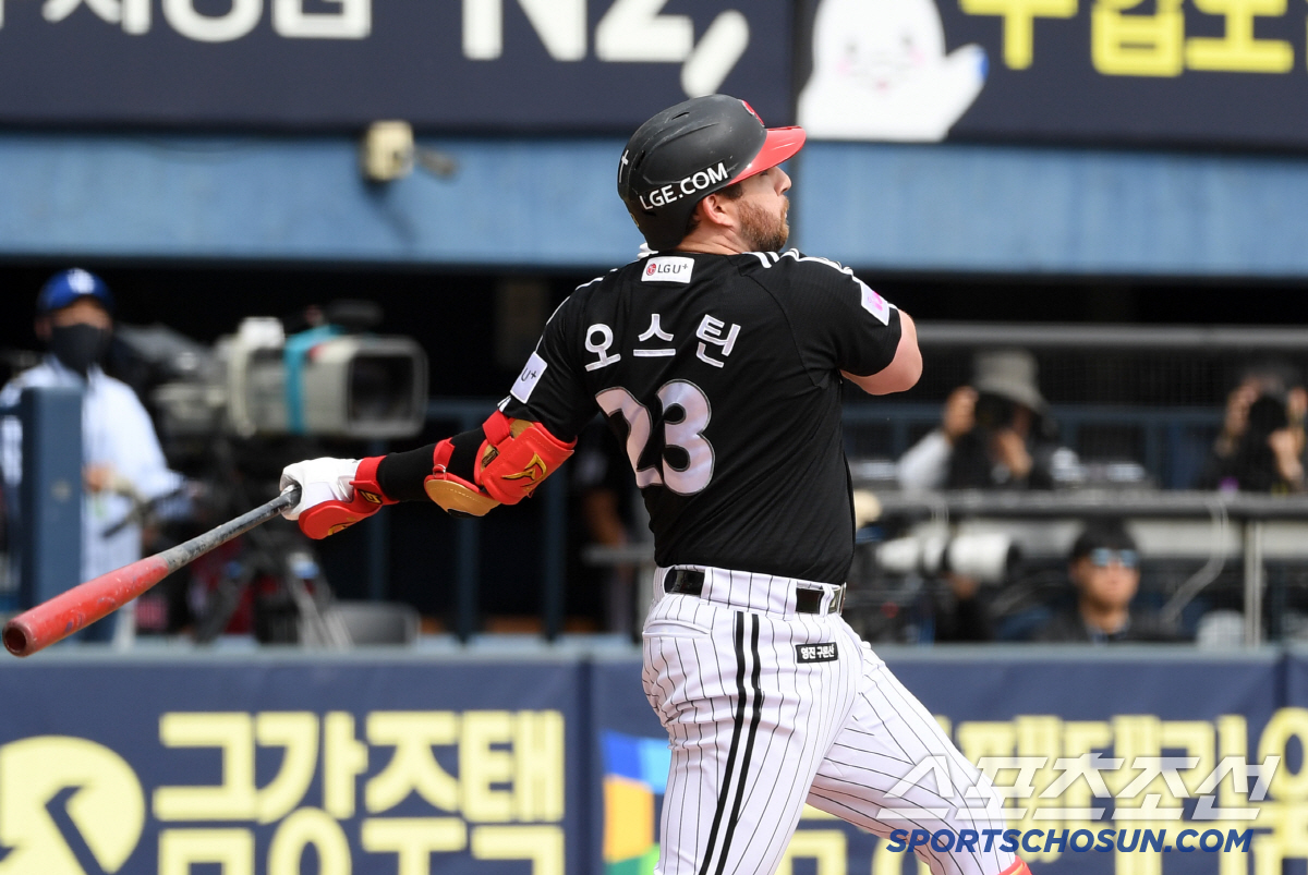 홍창기 시즌아웃 날벼락 충격인데... 홈런 2위 박동원, 오스틴마저 선발…