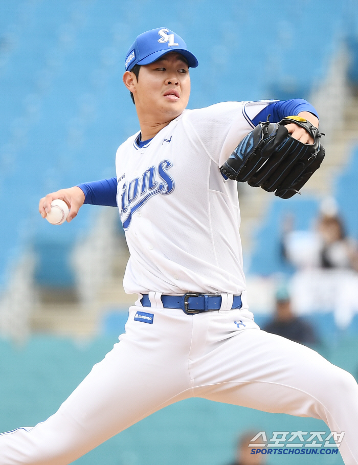 최원태 이탈, 구멍난 삼성 선발진...KIA전 투수가 없다 