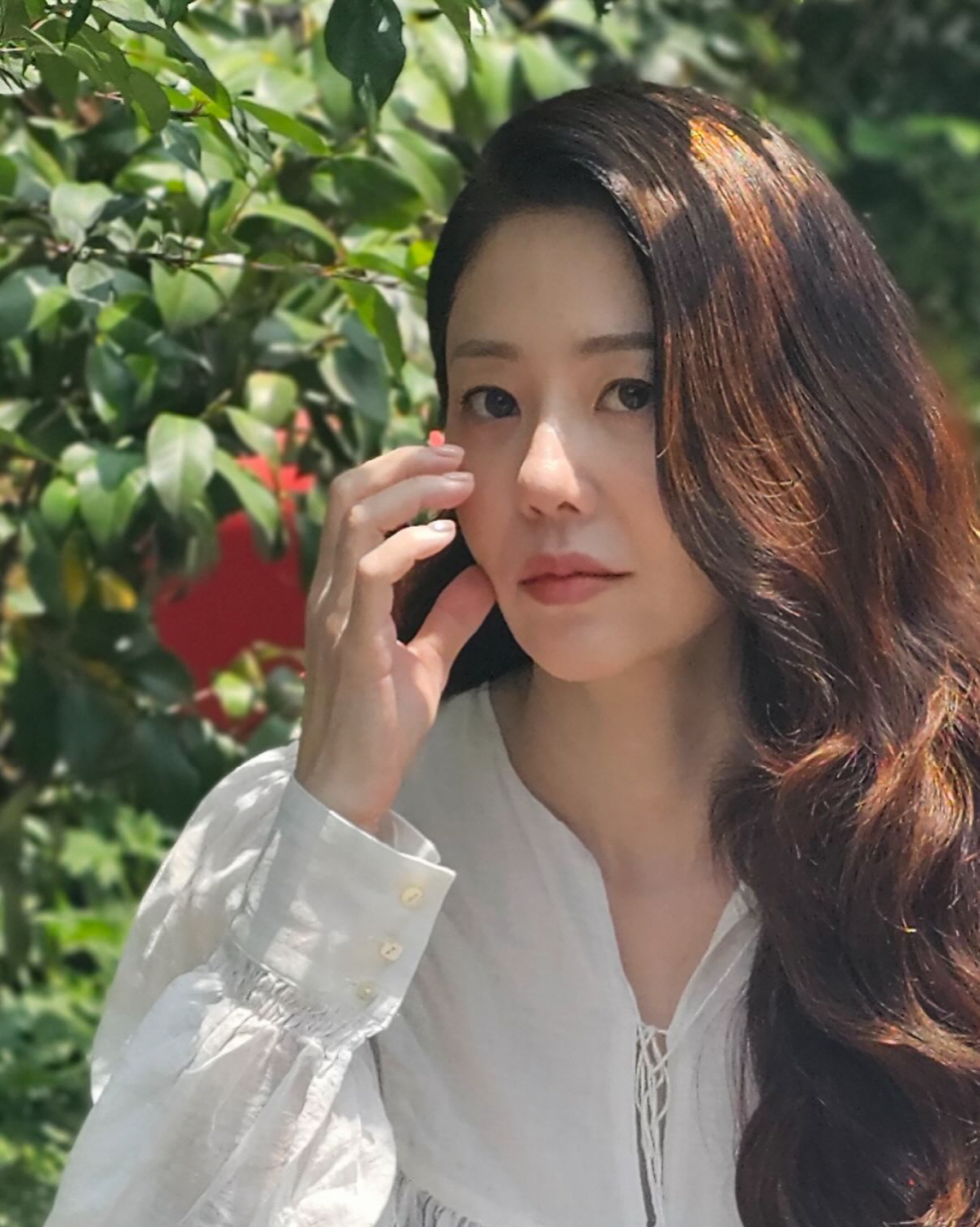고현정, 볼살 오르니 확 달라진 인상...'휘청' 후 건강 걱정 날린 근…
