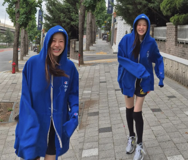 고현정, 볼살 오르니 확 달라진 인상...'휘청' 후 건강 걱정 날린 근…