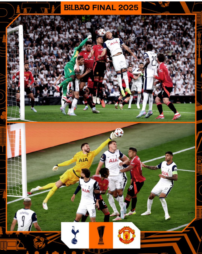 '손흥민, 무관 탈출 보인다!' 토트넘, '존슨 선제골' 맨유에 1-0 …