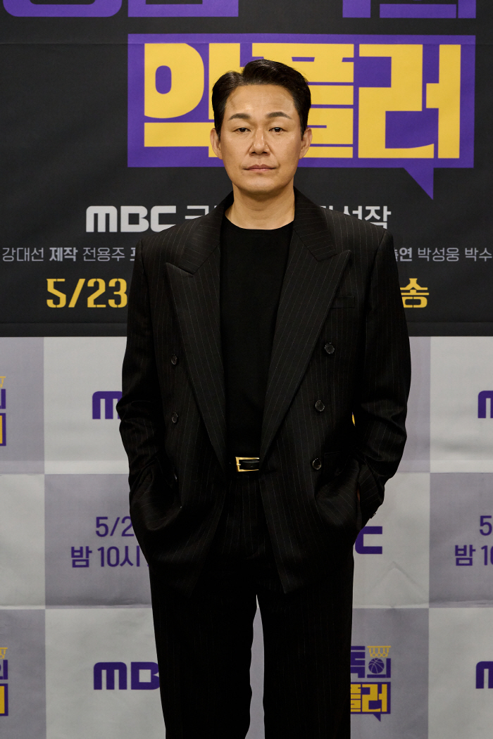'맹감독' 박성웅 "우지원 연기 잘 하더라, 쓸데없이 잘 생겨"